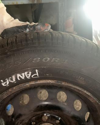 Ruote estive 155/80R13 della Passio