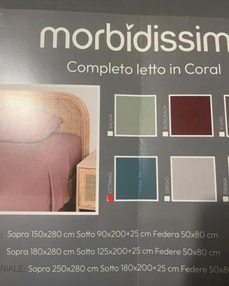 Set lenzuola pile