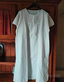 Camicia da notte in cotone 