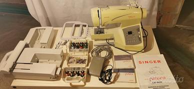 MACCHINA DA CUCIRE/RICAMATRICE SINGER