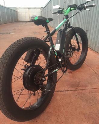 Fat bike elettrica 26 pollici 