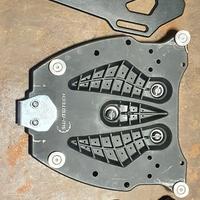 Portapacchi + piastre suzuky v-strom 650 11'-16'