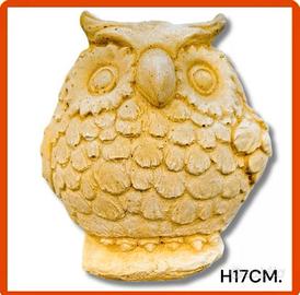 STATUA GUFO CIVETTA  IN CEMENTO DA GIARDINO