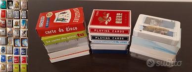 Lotto 16 mazzi di carte da gioco rarissimi