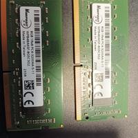 16 GB RAM Ddr4 per notebook 