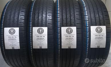 4 GOMME 195 55 16 CONTINENTALA66341
