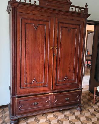 Armadio stile Umbertino fine '800
