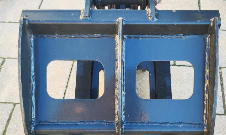 Pinza meccanica per tronchi - mini escavatore