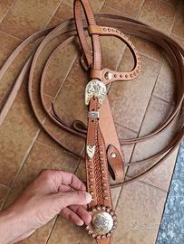Testiera western+ redini