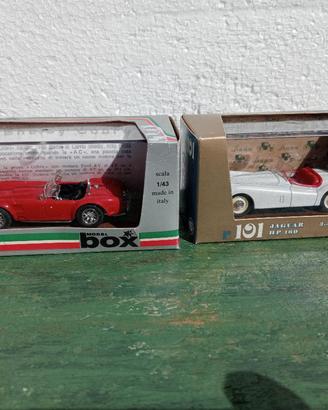 Modellini 1 43 Jaguar XK120 AC Cobra vecchia prod.