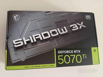 MSI GeForce RTX 5070 Ti 16G SHADOW 3X OC – 16 GB G