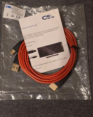 Cavo Adattatore MHL Micro Usb HDMI