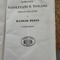 vocabolario Napoletano e Toscano 1850 