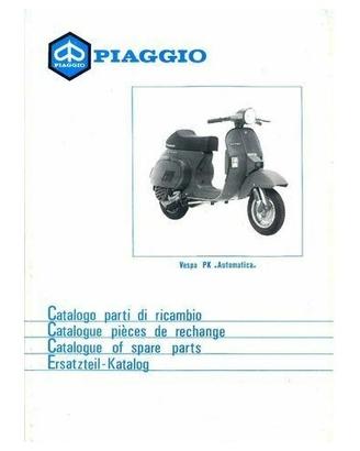 Catalogo ricambi Piaggio Vespa PK 50 Automatica