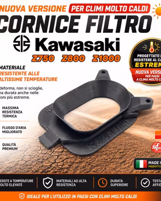 Coperchio Cassa Filtro Modificato Per Z750 / Z800