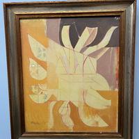 Dipinto Paolo Meneghesso opera arte moderna 1970