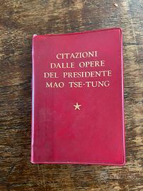 Libretto Rosso Mao Tse Tung - Prima Edizione 1969
