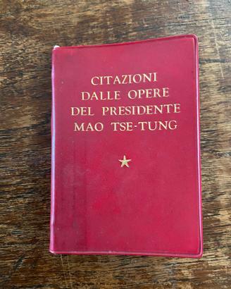 Libretto Rosso Mao Tse Tung - Prima Edizione 1969