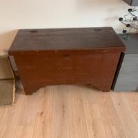 Baule Antico da Viaggio con Locandine Epoca 1909