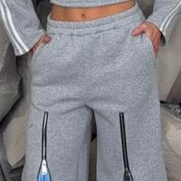 Tuta grigia con cerniere #tutaviraletiktok