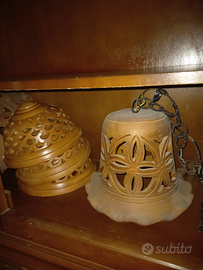 Lampadari e portavasi terracotta