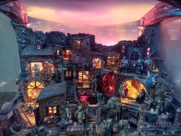Monumentale Presepe Artigianale del '700Napoletano
