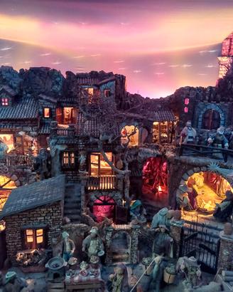Monumentale Presepe Artigianale del '700Napoletano