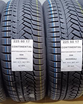 4 GOMME 225 60 17 CONTINENTAL INV RIF4049