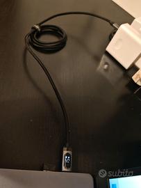 Cavo USB-C ↔ USB-C 1 m con Display Watt – Nero