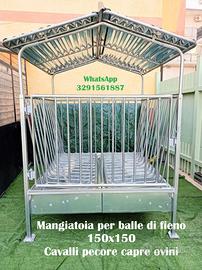 Mangiatoia per ovini e caprini,vitelli,cavalli,
