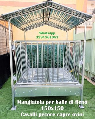 Mangiatoia per ovini e caprini,vitelli,cavalli,