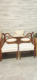 Poltroncine antiche restaurate