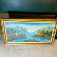 Grande Dipinto con cornice firmato A. Arquinth