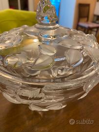 Porta caramelle in cristallo