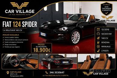 Fiat 124 Spider 1.4 MultiAir Lusso