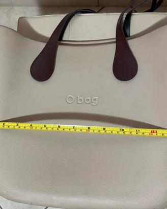 Borsa O bag grande in pelle