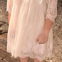 Abito in pizzo Twin Set taglia 10 anni con fiocco 