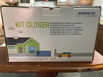 Kit automazione cancello scorrevole