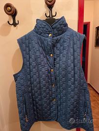 Giubbotto senza maniche blu