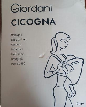 Marsupio Giordani da 3,5 a 11 kg