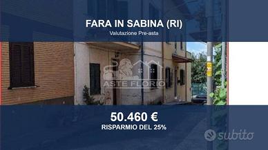 Immobile in asta di 103 m² a Fara in Sabina