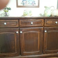 Credenza cucina soggiorno arte povera legno