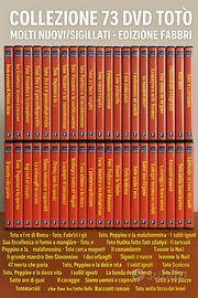 Collezione 73 DVD Totò – molti nuovi/sigillati