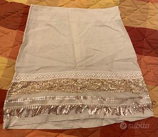 Gonna corta con paillettes