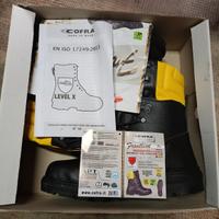 stivali cofra da boscaiolo anti taglio 