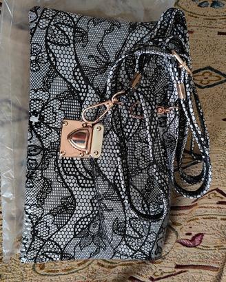 pochette borsetta donna con tracolla 