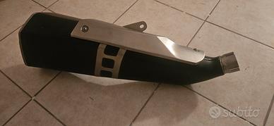 scarico aprilia rsv 4 e portatarga