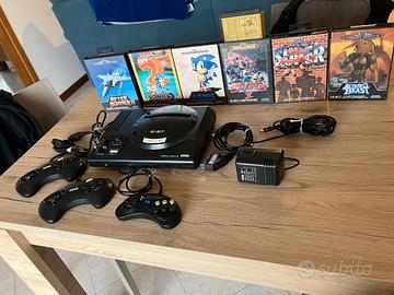 Sega Mega Drive 50- 60 Hz  + giochi