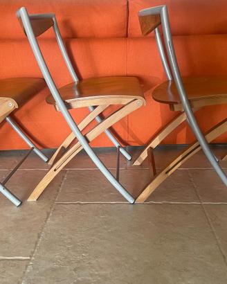 4 Sedie pieghevoli SCAVOLINI