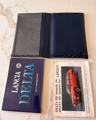 Lancia delta integrale 16 v : libretti uso e manut